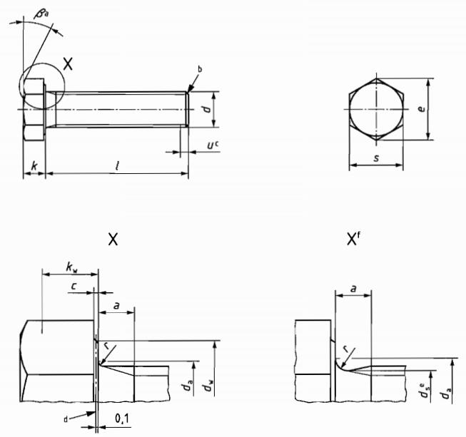 Hexagon head screws - Product grades A and B (ISO 4017:2011)